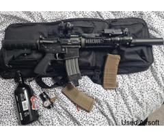 Kings arms  m4a1 cqbr hpa  wolverine reaper