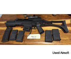 WE G36 GBB & Airtac HPA Adapter + 4 Mags!!