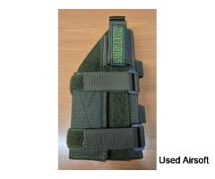 One Tigris Adjustable Pistol Holster and Mag Pouches