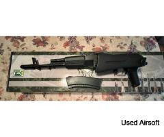 New LCT Stamped Steel LCK74MN Airsoft AEG Rifle w/ Polymer Folding Stock 400fps - Image 2
