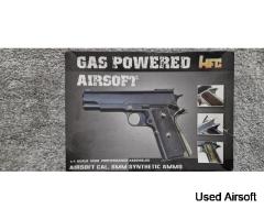 Gas powered bb pistol