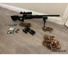 Novritsch SSG96 Mk1 Sniper Rifle – Upgraded – Excellent Package