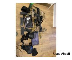 Beginner Bundle - £350 - G&G AEG ARP 556 Full Metal with ETU - Tokyo Marui Glock 19