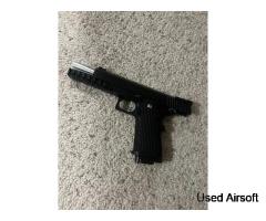 MAYO GANG MGC4 MK1 FULL METAL M4 AEG W/ ETU AIRSOFT RIFLE W/ KJW HI-CAPA - Image 4