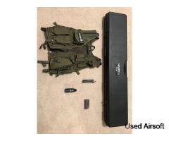 NOVRITSCH SSG24 Airsoft Sniper with Airsoft Vest+Extra Accessories - Image 4