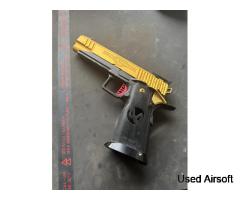 Custom Strayer Voigt/infinity Hi Capa, gold match base