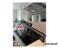 6mmProShop Barrett Licensed M82A1 Long Range Airsoft AEG Sniper Rifle