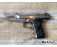 WE Beretta M92 Chrome Stainless - Image 3