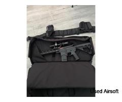 Zion Arms R15 Mod 1 Long Rail Airsoft Rifle with Delta Stock - Image 4