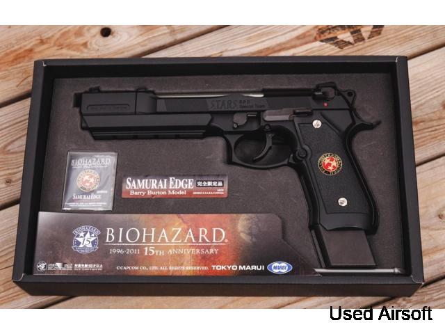 Tokyo Marui Samurai Edge Barry Burton 15th Anniversary Two Mile