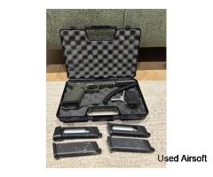 Novritsch SSP18 GBB Pistol Green/ black with extras