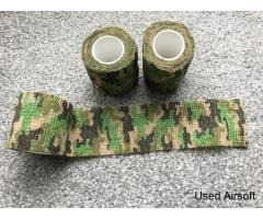 Camo Wrap - Semi-Adhesive - £10 for 3 rolls - new/unused - Image 2