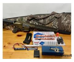 Airsoft VFC Avalon Gen 2 VR16 Saber Carbine Upgraded Titan Gate Mosfet Extras