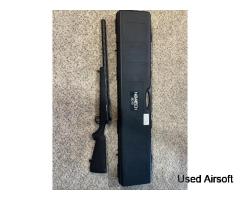 Novritsch SSG10 Airsoft Sniper Rifle 1 Mag with BB’s Scope
