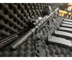 WE Tech 888D 416 GBBR + 6 Gas Mags + Nuprol Case + Armorers Wrench