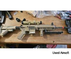 WE HK416 GBBR airsoft replica with magazines - Image 3