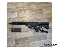 Novritsch Polymer SSR4 Airsoft Gun + Battery, Charger and Magazine, Barely Used