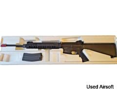 KWA Full Metal KM16 SR12 2GX AEG Airsoft Rifle Black