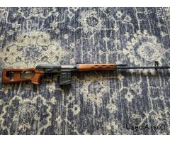 LCT Airsoft SVD Series AEG Sniper rifle - Model - Real Wood Furniture