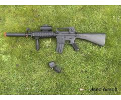 Airsoft rifle, a BB gun, it is modelled after an M4A1 carbine - Image 2