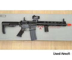 EMG Helios CGS series Umbrella Corporation AR-15 MLOK Gas Blowback Airsoft Rifle