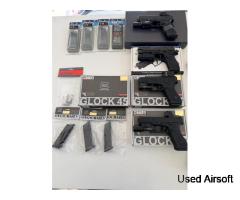 Airsoft pistols GBBR