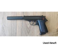 Walther PPK with silencer kit (Maruzen)
