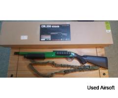 CYMA CM.356M Tactical Full Metal Shotgun Green