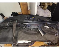 CYMA Platinum mp5 CM041H and attachments