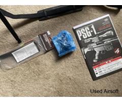 Tokyo marui HK PSG-1 Sniper brand new never fired - Image 3