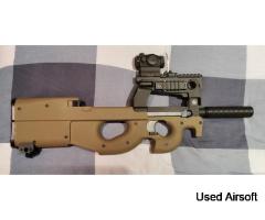 King Arms m3 p90 - AEG - fantastic condition - fielded only once