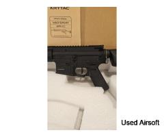 Krytac Airsoft M4/AR Carbine War Sport All Metal AEG Rifle GPR-CC 150 Round Mag - Image 3