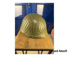 Metal M1 Helmet with netting