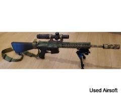 AEG Style MK12 fully upgraded and optimized for DMR/SPR airsoft